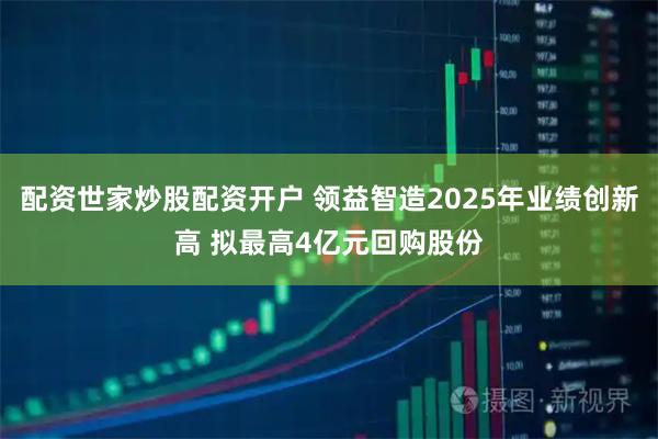 配资世家炒股配资开户 领益智造2025年业绩创新高 拟最高4亿元回购股份